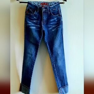 BONGO GIRLS SIZE 10 JEAN CAPRI